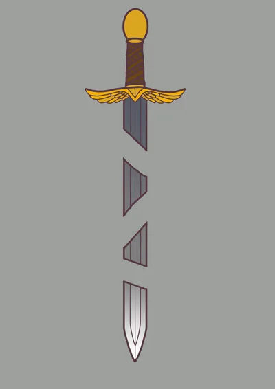 épée de l_oeuf d_or briser par Leflopla