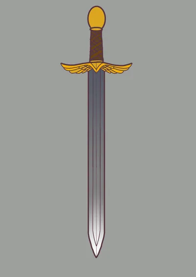 épée de l_oeuf d_or par Leflopla