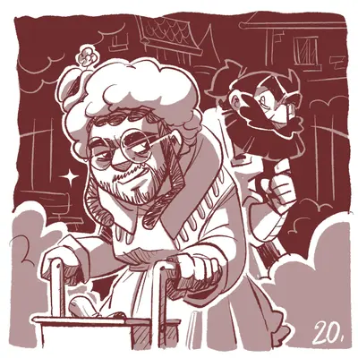 Mérival déguisé par ZatZatZatou