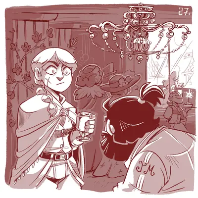 Carissa et Someul au mariage princier par ZatZatZatou