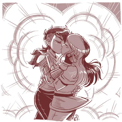 Saoirse et Neptune par ZatZatZatou